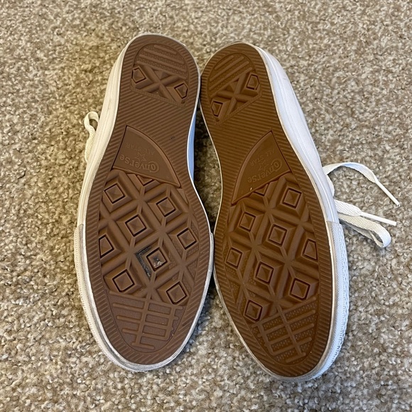 All White Converse - Picture 4 of 6